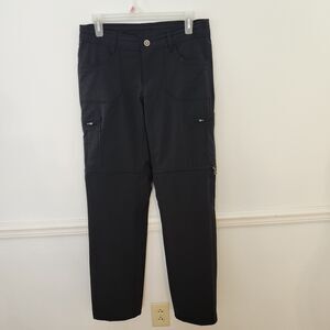Kuhl Horizon Convertible Pants Size 6R Womens Outdoor Hiking Camping Bla…
